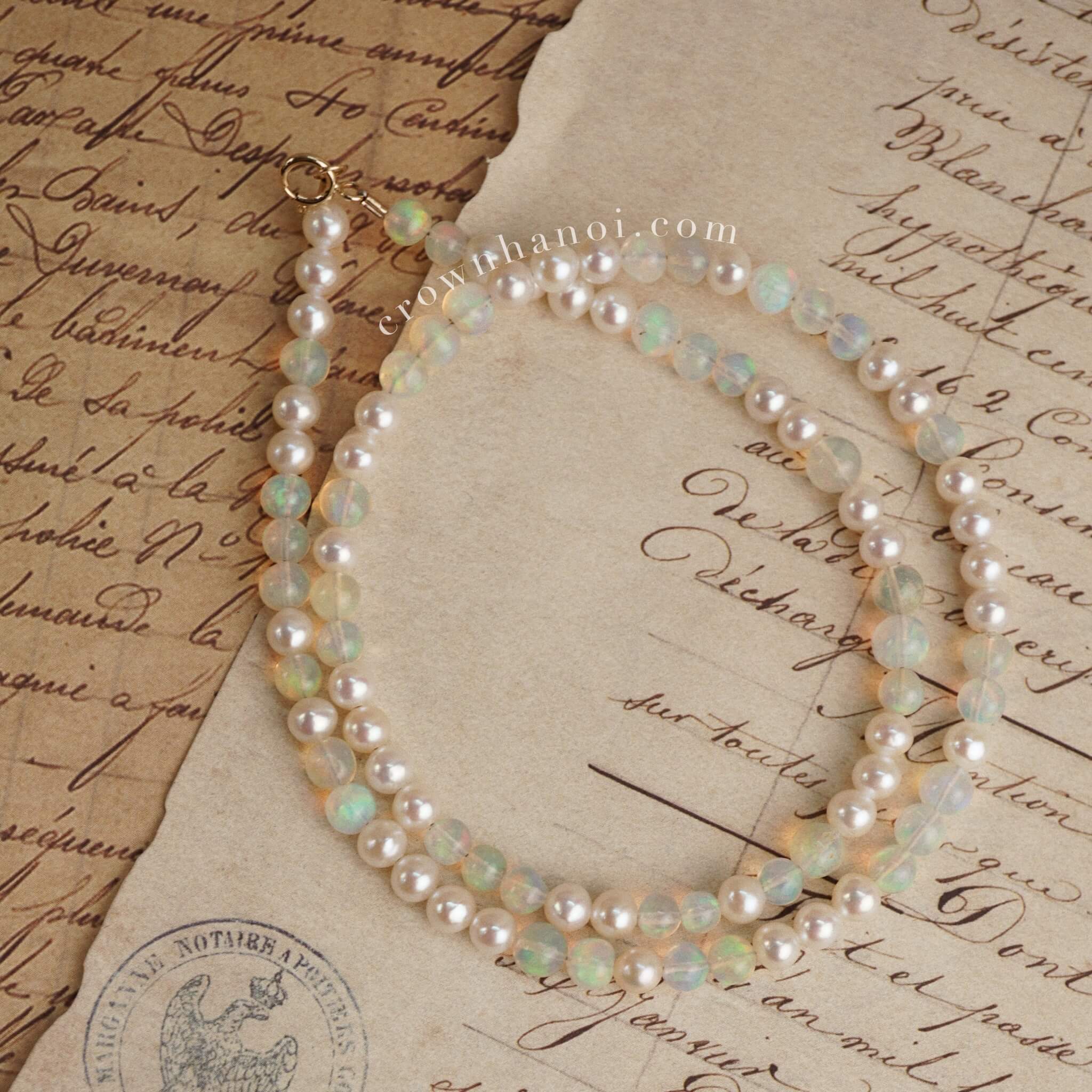 MidSummer Solstice Pearl Necklace – Child of Wild